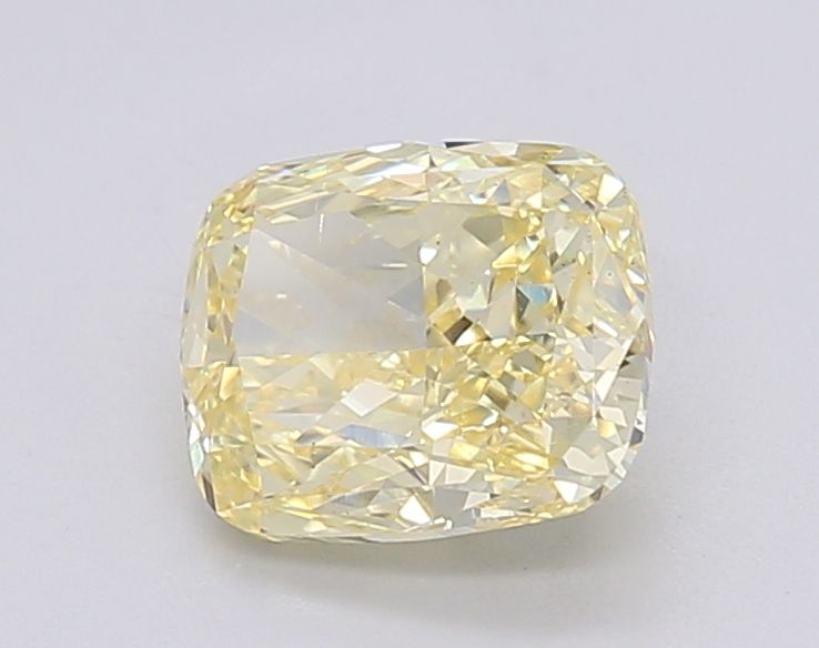 Lab-Grown CUSHION MODIFIED Diamond - 1.57 Carat, Fancy Intense Yellow Color, VS2 Clarity | Sustainable Luxury, Dazzling Brilliance | IGI | Certified LG595381256