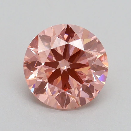 Lab-Grown ROUND Diamond - 1.71 Carat, Fancy Vivid Pink Color, VS2 Clarity | Sustainable Luxury, Dazzling Brilliance | IGI | Certified LG536298407