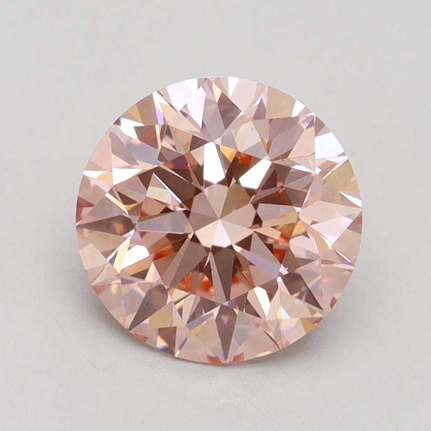 Lab-Grown ROUND Diamond - 1.8 Carat, Fancy Intense Pink Color, VS1 Clarity | Sustainable Luxury, Dazzling Brilliance | IGI | Certified LG536200864