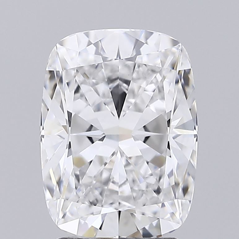 Lab-Grown CUSHION Diamond - 2.83 Carats, E Color, VVS2 Clarity - Sustainable Luxury and Dazzling Brilliance-GIA·Certified