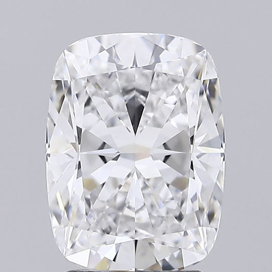 Lab-Grown CUSHION Diamond - 2.83 Carats, E Color, VVS2 Clarity - Sustainable Luxury and Dazzling Brilliance-GIA·Certified