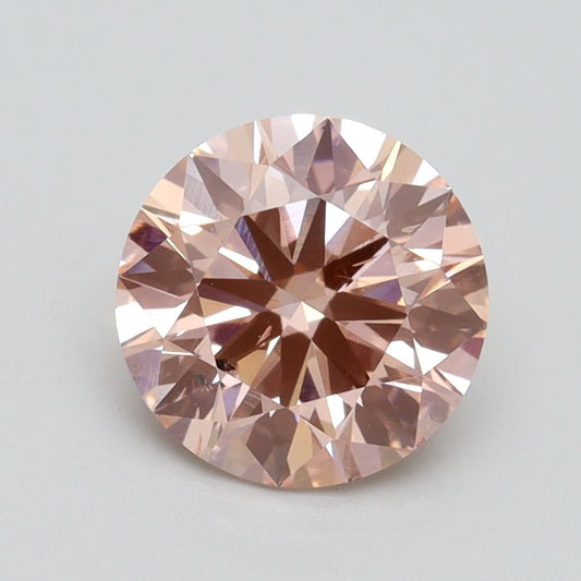 Lab-Grown ROUND Diamond - 1.65 Carat, Fancy Intense Pink Color, SI1 Clarity | Sustainable Luxury, Dazzling Brilliance | IGI | Certified LG538279038