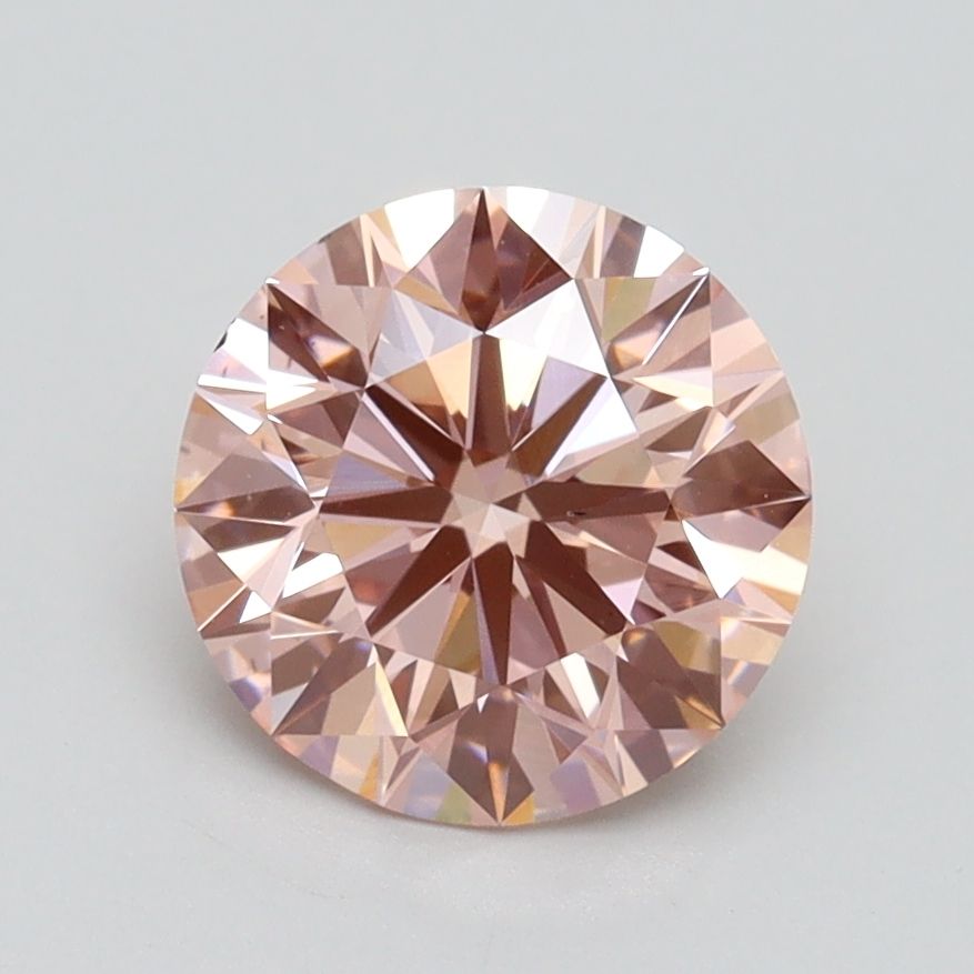 Lab-Grown ROUND Diamond - 1.7 Carat, Fancy Intense Pink Color, VS1 Clarity | Sustainable Luxury, Dazzling Brilliance | IGI | Certified LG538279031