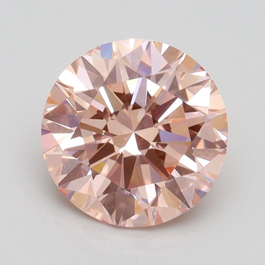 Lab-Grown ROUND Diamond - 1.98 Carat, Fancy Intense Pink Color, VS1 Clarity | Sustainable Luxury, Dazzling Brilliance | IGI | Certified LG539238818