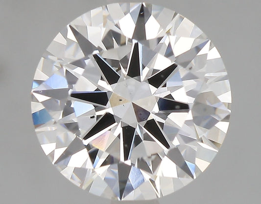 Lab-Grown ROUND Diamond - 2.5 Carats, F Color, SI1 Clarity - Sustainable Luxury and Dazzling Brilliance-IGI·Certified