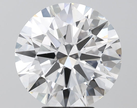 Lab-Grown Round Diamond - 6.7 Carat, F Color, VS2 Clarity | Sustainable Luxury, Dazzling Brilliance | IGI | Certified LG613355261