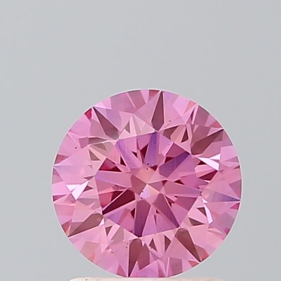 Lab-Grown ROUND Diamond - 1.21 Carat, Fancy Vivid Pink Color, VS2 Clarity | Sustainable Luxury, Dazzling Brilliance | IGI | Certified LG600388349