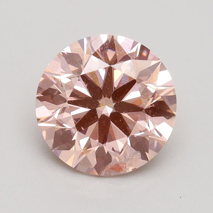 Lab-Grown ROUND Diamond - 1.7 Carat, Fancy Intense Pink Color, SI2 Clarity | Sustainable Luxury, Dazzling Brilliance | IGI | Certified LG539236519