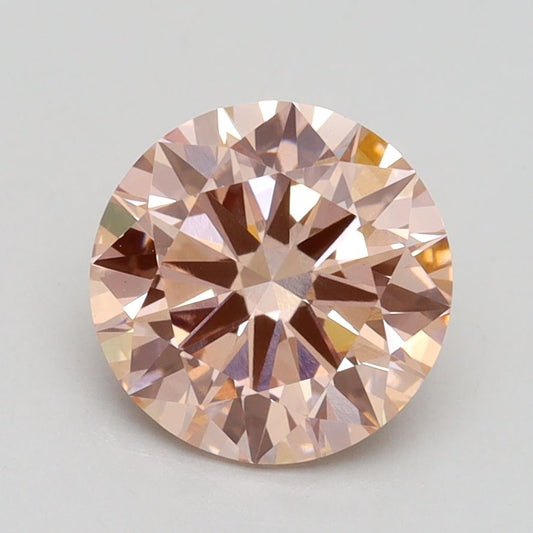 Lab-Grown ROUND Diamond - 2 Carat, Fancy Intense Pink Color, VS1 Clarity | Sustainable Luxury, Dazzling Brilliance | IGI | Certified LG539240826