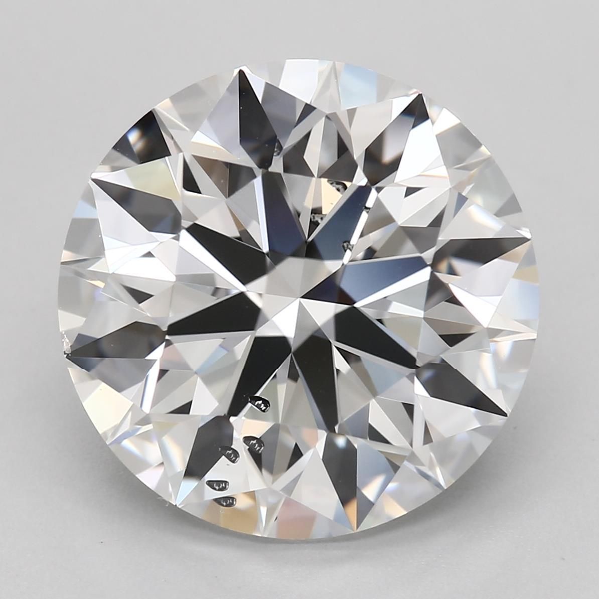 Lab-Grown Round Diamond - 7 Carat, F Color, SI1 Clarity | Sustainable Luxury, Dazzling Brilliance | IGI | Certified LG605372705