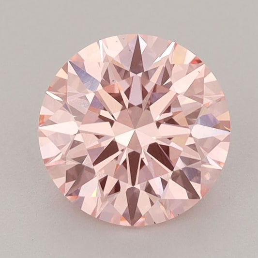 Lab-Grown ROUND Diamond - 1.22 Carat, Fancy Intense Pink Color, VS1 Clarity | Sustainable Luxury, Dazzling Brilliance | IGI | Certified LG546210381