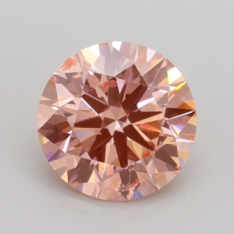 Lab-Grown ROUND Diamond - 1.53 Carat, Fancy Intense Pink Color, SI1 Clarity | Sustainable Luxury, Dazzling Brilliance | IGI | Certified LG536297351