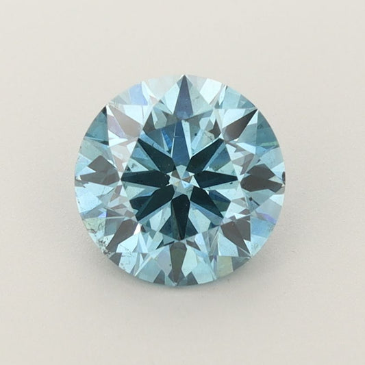 Lab-Grown ROUND Diamond - 2.12 Carat, Fancy Vivid Blue Color, SI1 Clarity | Sustainable Luxury, Dazzling Brilliance | IGI | Certified LG542225899