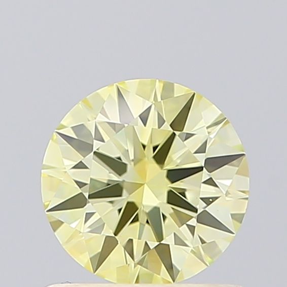 Lab-Grown ROUND Diamond - 0.7 Carat, Fancy Intense Yellow Color, VS1 Clarity | Sustainable Luxury, Dazzling Brilliance | IGI | Certified LG614320494