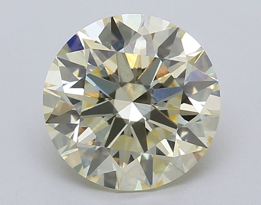 Lab-Grown ROUND Diamond - 2.02 Carat, Fancy Yellow Color, VS1 Clarity | Sustainable Luxury, Dazzling Brilliance | IGI | Certified LG613355745