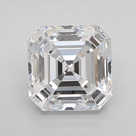 Lab-Grown ASSCHER Diamond - 1.51 Carats, F Color, VVS2 Clarity - Sustainable Luxury and Dazzling Brilliance-IGI·Certified