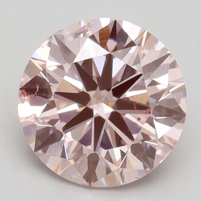 Lab-Grown ROUND Diamond - 1.81 Carat, Fancy Pink Color, SI2 Clarity | Sustainable Luxury, Dazzling Brilliance | IGI | Certified LG534242931