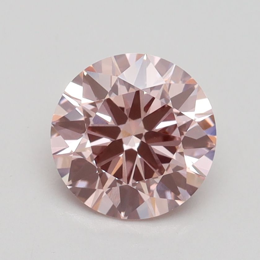 Lab-Grown ROUND Diamond - 1.31 Carat, Fancy Intense Pink Color, VS1 Clarity | Sustainable Luxury, Dazzling Brilliance | IGI | Certified LG529285573