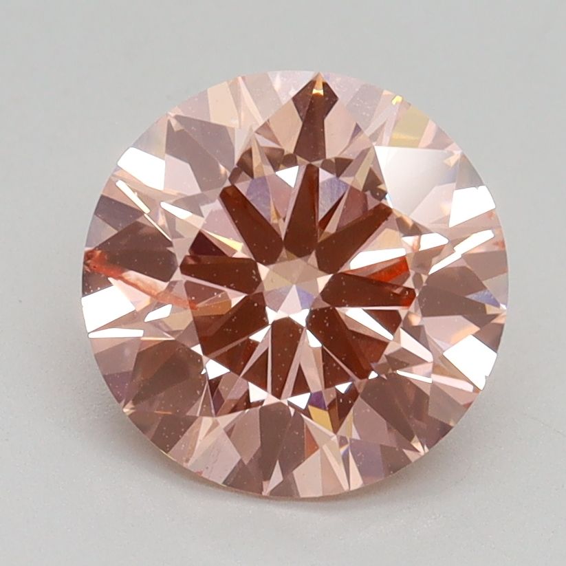 Lab-Grown ROUND Diamond - 2 Carat, Fancy Intense Pink Color, SI2 Clarity | Sustainable Luxury, Dazzling Brilliance | IGI | Certified LG538278925