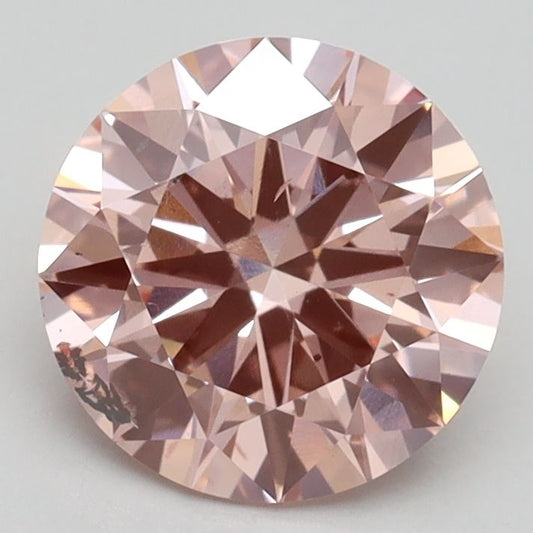 Lab-Grown ROUND Diamond - 2.07 Carat, Fancy Intense Pink Color, SI2 Clarity | Sustainable Luxury, Dazzling Brilliance | IGI | Certified LG532244560