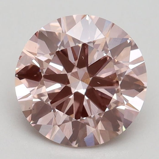 Lab-Grown ROUND Diamond - 1.65 Carat, Fancy Intense Pink Color, VS2 Clarity | Sustainable Luxury, Dazzling Brilliance | IGI | Certified LG536296159