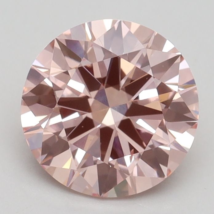 Lab-Grown ROUND Diamond - 1.71 Carat, Fancy Intense Pink Color, VS2 Clarity | Sustainable Luxury, Dazzling Brilliance | IGI | Certified LG532242690