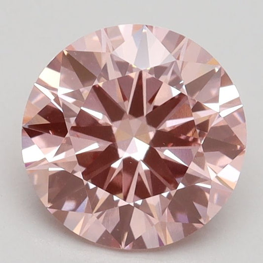 Lab-Grown ROUND Diamond - 1.82 Carat, Fancy Intense Pink Color, VS2 Clarity | Sustainable Luxury, Dazzling Brilliance | IGI | Certified LG529285567