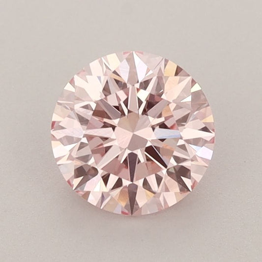 Lab-Grown ROUND Diamond - 0.96 Carat, Fancy Intense Pink Color, VS1 Clarity | Sustainable Luxury, Dazzling Brilliance | IGI | Certified LG619436214