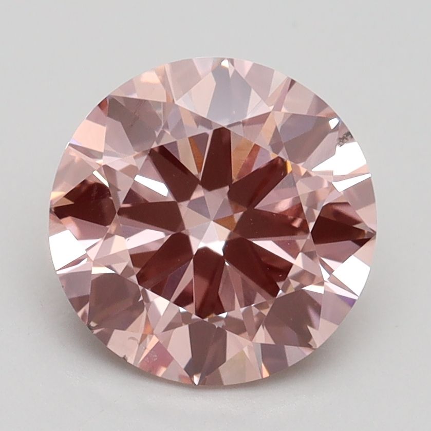 Lab-Grown ROUND Diamond - 2.27 Carat, Fancy Intense Pink Color, VS2 Clarity | Sustainable Luxury, Dazzling Brilliance | IGI | Certified LG532246672