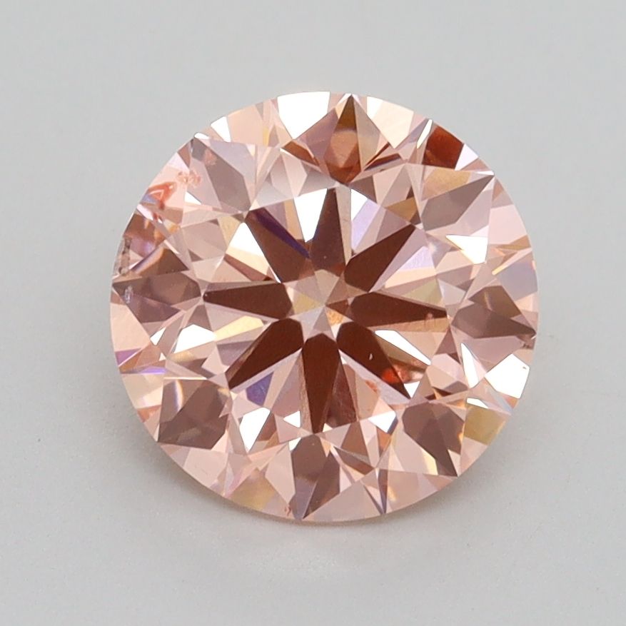 Lab-Grown ROUND Diamond - 2.01 Carat, Fancy Intense Pink Color, SI1 Clarity | Sustainable Luxury, Dazzling Brilliance | IGI | Certified LG536295613