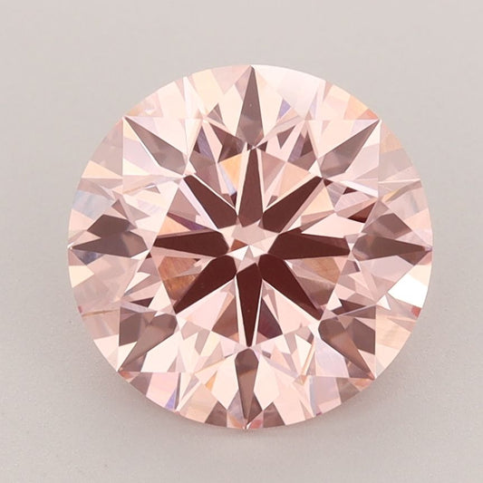 Lab-Grown ROUND Diamond - 3.05 Carat, Fancy Intense Pink Color, VS1 Clarity | Sustainable Luxury, Dazzling Brilliance | IGI | Certified LG593366966