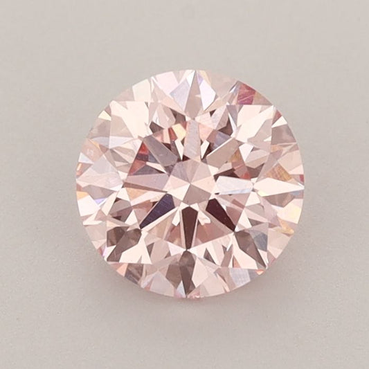 Lab-Grown ROUND Diamond - 0.95 Carat, Fancy Intense Pink Color, VS2 Clarity | Sustainable Luxury, Dazzling Brilliance | IGI | Certified LG619436216