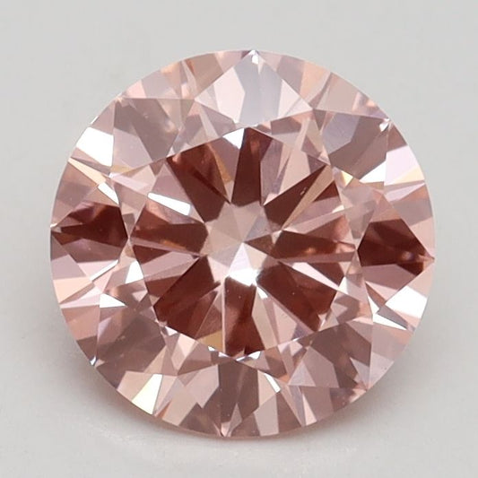 Lab-Grown ROUND Diamond - 1.5 Carat, Fancy Intense Pink Color, VS1 Clarity | Sustainable Luxury, Dazzling Brilliance | IGI | Certified LG538279074