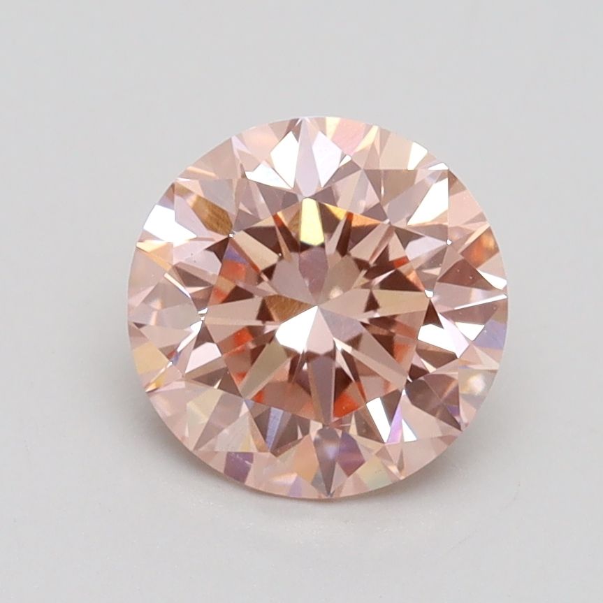 Lab-Grown ROUND Diamond - 1.5 Carat, Fancy Intense Pink Color, VS1 Clarity | Sustainable Luxury, Dazzling Brilliance | IGI | Certified LG538279082