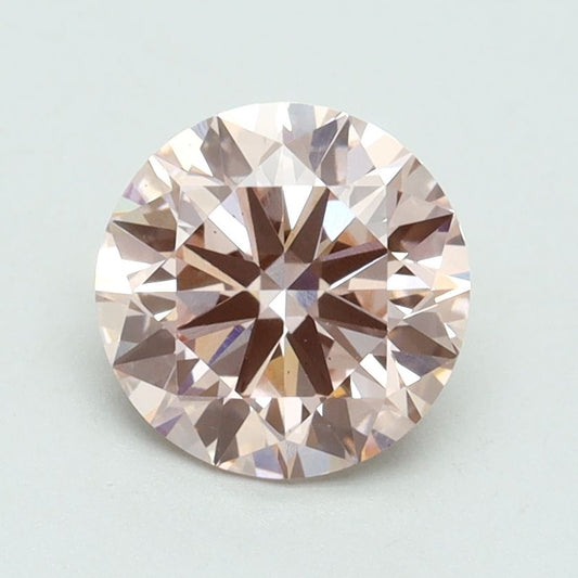 Lab-Grown ROUND Diamond - 1.52 Carat, Fancy Intense Pink Color, VS1 Clarity | Sustainable Luxury, Dazzling Brilliance | IGI | Certified LG529285586