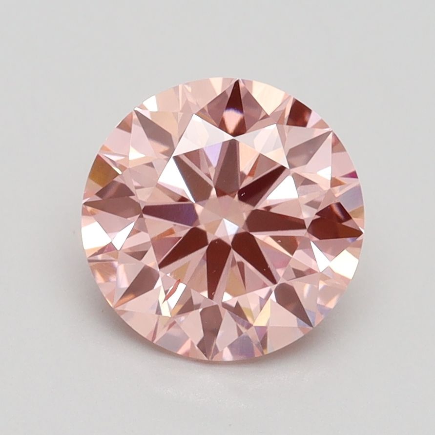 Lab-Grown ROUND Diamond - 1.8 Carat, Fancy Vivid Pink Color, SI1 Clarity | Sustainable Luxury, Dazzling Brilliance | IGI | Certified LG528229984