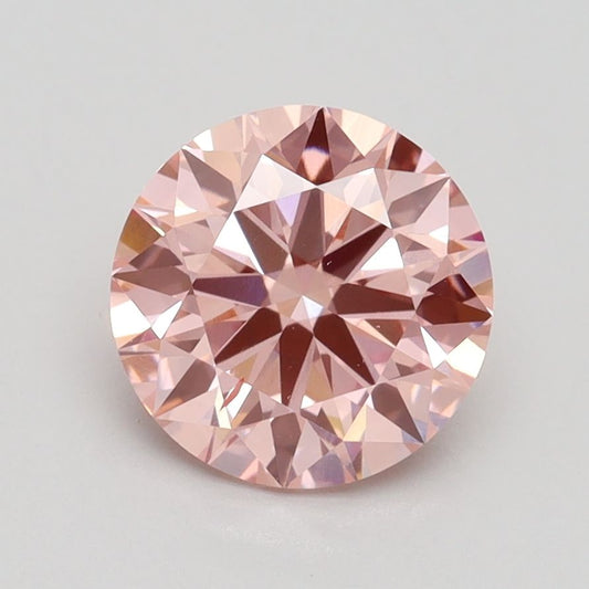 Lab-Grown ROUND Diamond - 1.8 Carat, Fancy Vivid Pink Color, SI1 Clarity | Sustainable Luxury, Dazzling Brilliance | IGI | Certified LG528229984