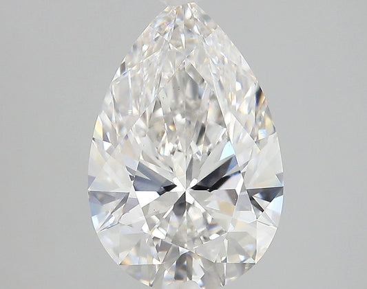 Lab-Grown PEAR Diamond - 3.66 Carats, F Color, VS1 Clarity - Sustainable Luxury and Dazzling Brilliance-GIA·Certified