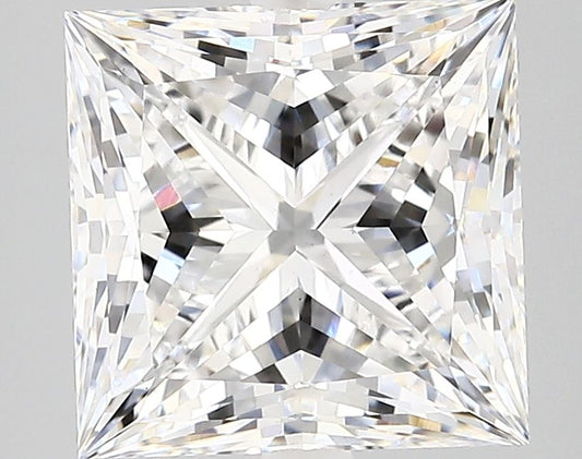 Lab-Grown PRINCESS Diamond - 4.59 Carats, E Color, VS1 Clarity - Sustainable Luxury and Dazzling Brilliance-GIA·Certified