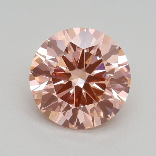 Lab-Grown ROUND Diamond - 1.71 Carat, Fancy Intense Pink Color, VS2 Clarity | Sustainable Luxury, Dazzling Brilliance | IGI | Certified LG538279016