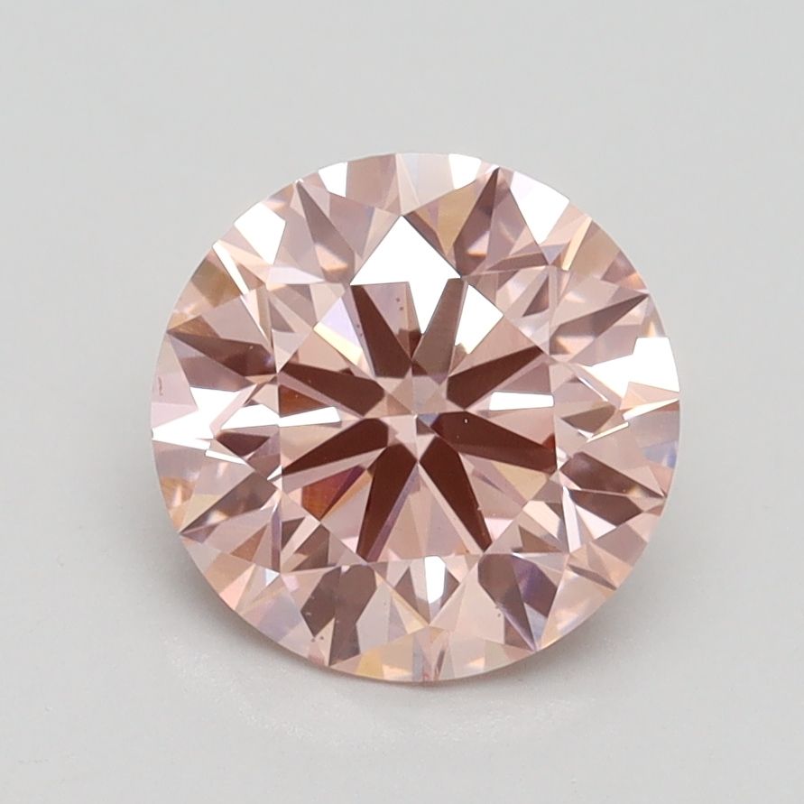 Lab-Grown ROUND Diamond - 1.85 Carat, Fancy Intense Pink Color, VS2 Clarity | Sustainable Luxury, Dazzling Brilliance | IGI | Certified LG529285558