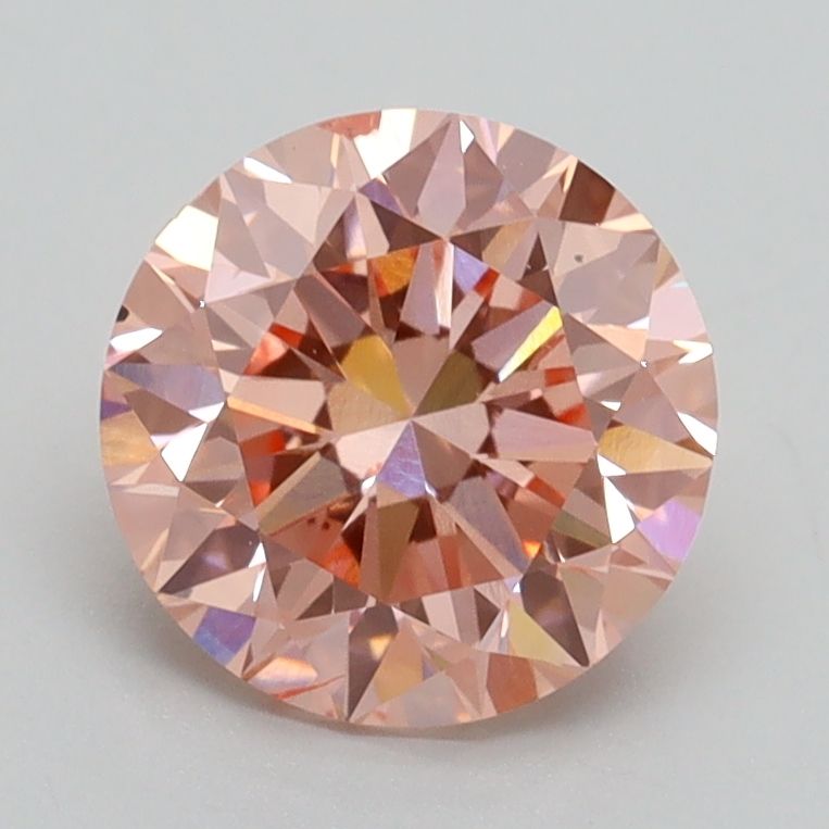 Lab-Grown ROUND Diamond - 1.7 Carat, Fancy Intense Pink Color, VS2 Clarity | Sustainable Luxury, Dazzling Brilliance | IGI | Certified LG538282520