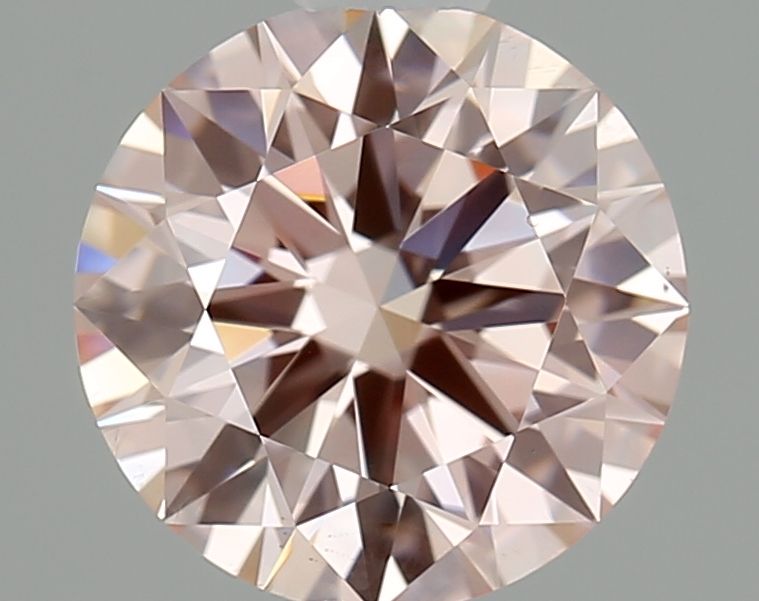 Lab-Grown ROUND Diamond - 0.88 Carat, Fancy Intense Pink Color, VS2 Clarity | Sustainable Luxury, Dazzling Brilliance | IGI | Certified LG635485738