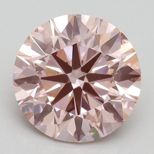 Lab-Grown ROUND Diamond - 1.74 Carat, Fancy Intense Pink Color, VS2 Clarity | Sustainable Luxury, Dazzling Brilliance | IGI | Certified LG534241497