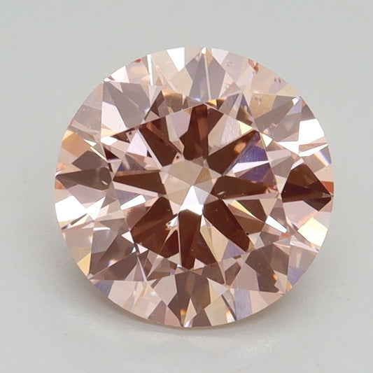 Lab-Grown ROUND Diamond - 2.01 Carat, Fancy Intense Pink Color, VS2 Clarity | Sustainable Luxury, Dazzling Brilliance | IGI | Certified LG536299094