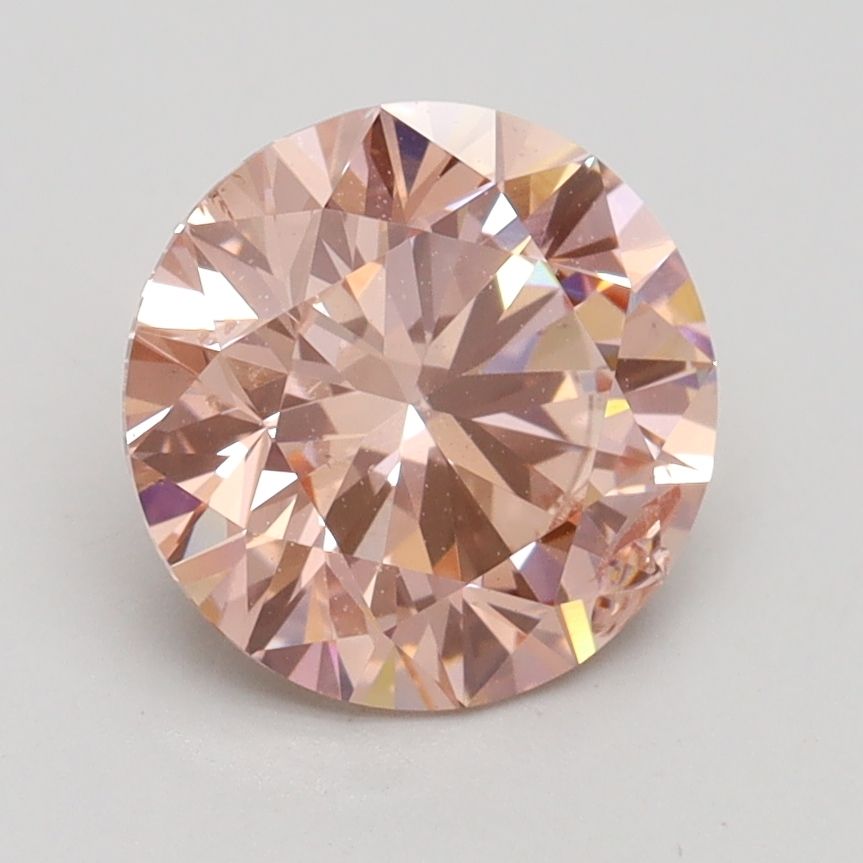 Lab-Grown ROUND Diamond - 2.02 Carat, Fancy Intense Pink Color, SI2 Clarity | Sustainable Luxury, Dazzling Brilliance | IGI | Certified LG538282747