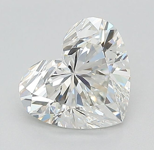 Lab-Grown HEART Diamond - 1.1 Carats, G Color, VVS1 Clarity - Sustainable Luxury and Dazzling Brilliance-IGI·Certified