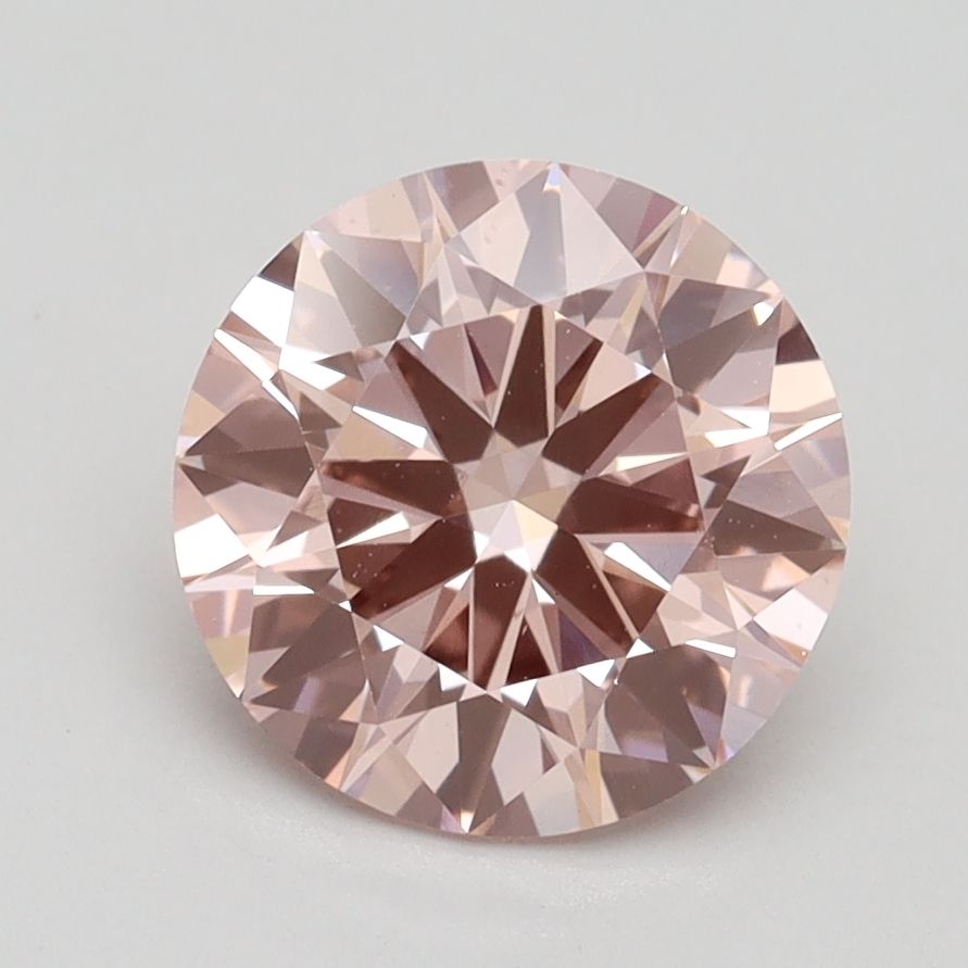 Lab-Grown ROUND Diamond - 2.04 Carat, Fancy Intense Pink Color, VS2 Clarity | Sustainable Luxury, Dazzling Brilliance | IGI | Certified LG528225857