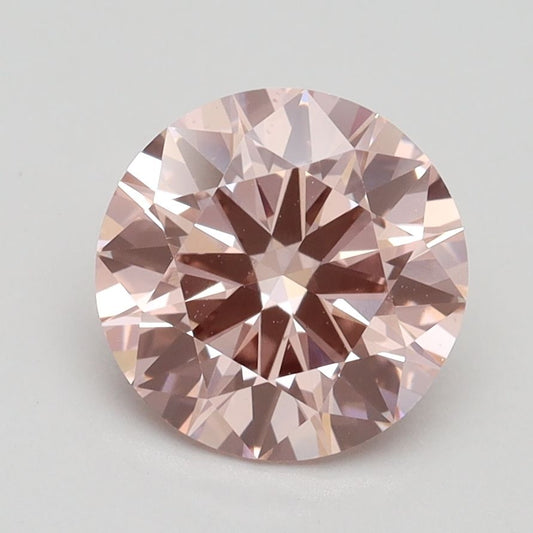 Lab-Grown ROUND Diamond - 2.04 Carat, Fancy Intense Pink Color, VS2 Clarity | Sustainable Luxury, Dazzling Brilliance | IGI | Certified LG528225857