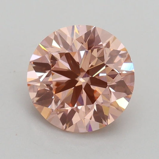 Lab-Grown ROUND Diamond - 1.51 Carat, Fancy Intense Pink Color, VS1 Clarity | Sustainable Luxury, Dazzling Brilliance | IGI | Certified LG538282802